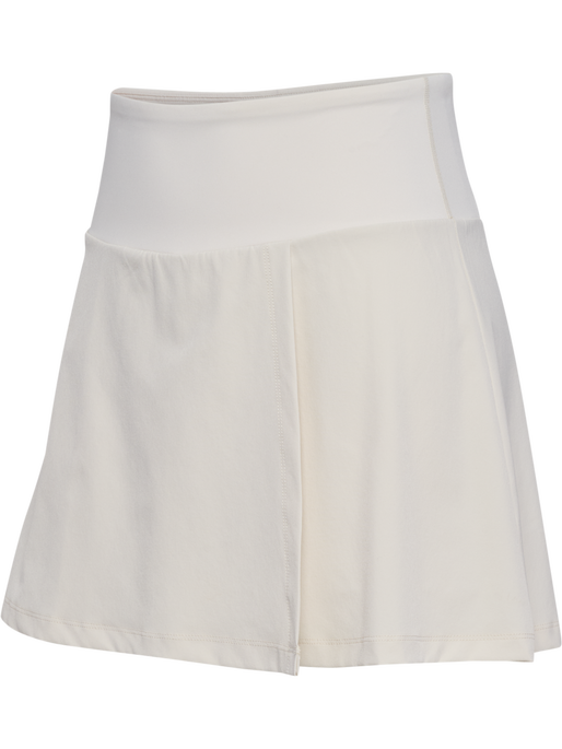 hmlCOURT MID WAIST POCKET SKIRT W, LIGHT GREY, packshot