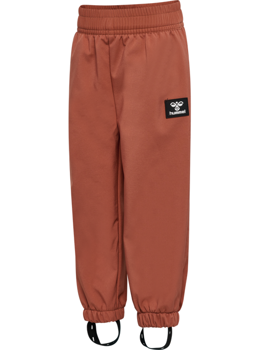 hmlJUPITOR TEX MINI SOFTSHELL PANTS, COPPER BROWN, packshot