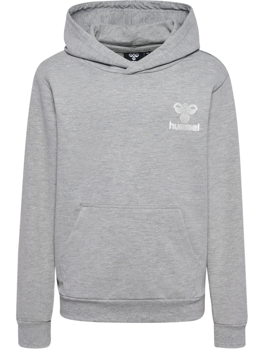 hmlPROUD HOODIE, GREY MELANGE, packshot