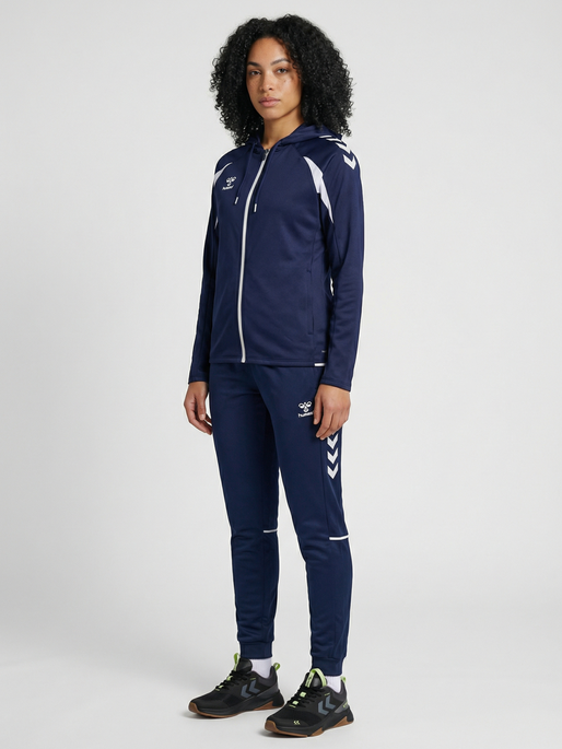hmlCORE 2.0 TRACK PANTS WOMAN, MARINE/WHITE, model
