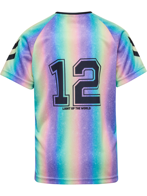 hmlSHIMMER T-SHIRT S/S, PINK-A-BOO, packshot