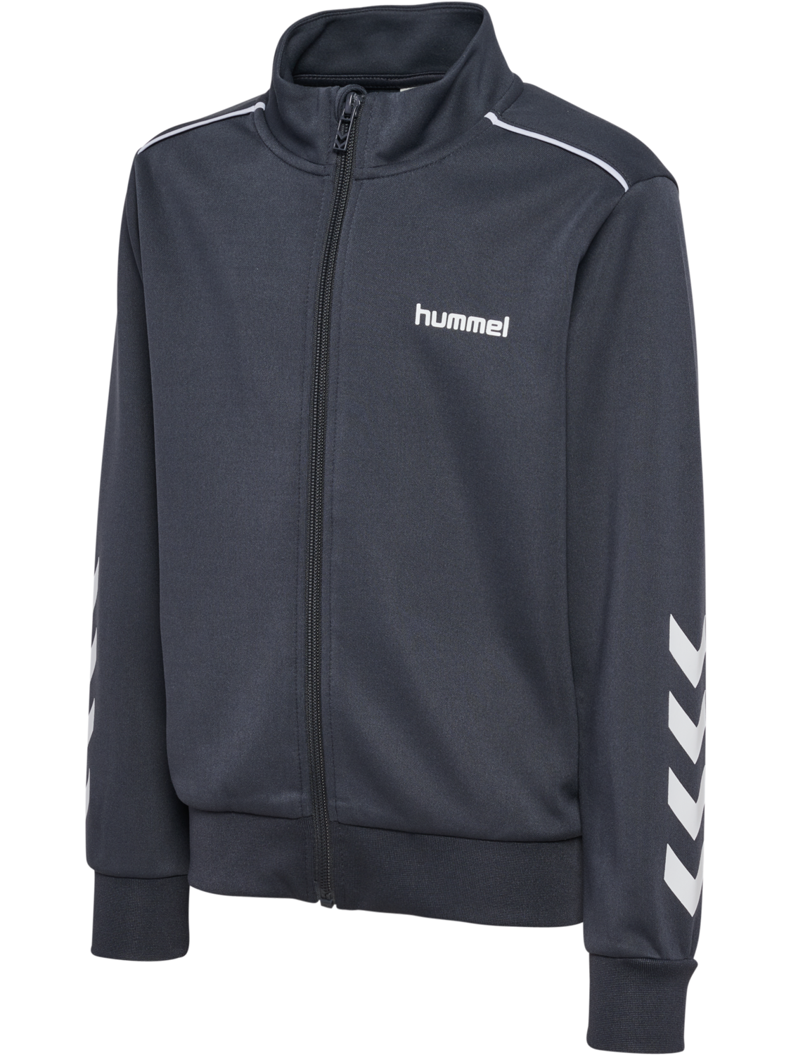 hmlJR TRACKSUIT, EBONY, packshot