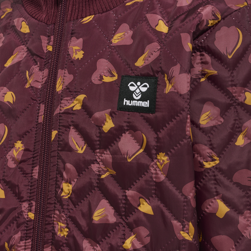 hmlTULE THERMO JACKET, WINDSOR WINE hmlTULE THERMO JACKET, WINDSOR WINE, packshot