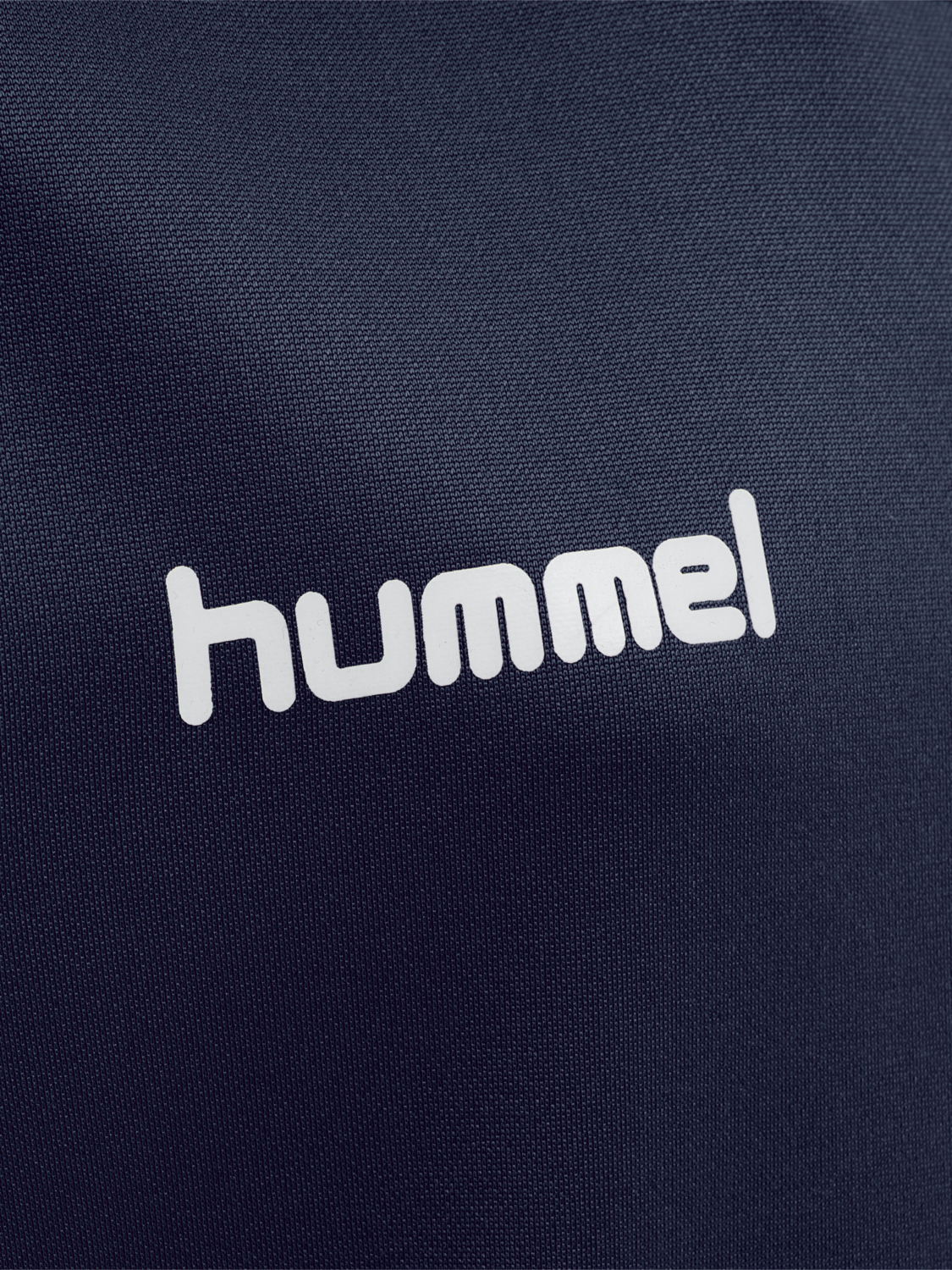 hmlPROMO KIDS POLY HOODIE, MARINE, packshot