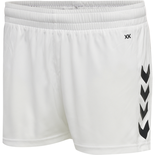 hmlCORE XK POLY SHORTS WOMAN, WHITE, packshot