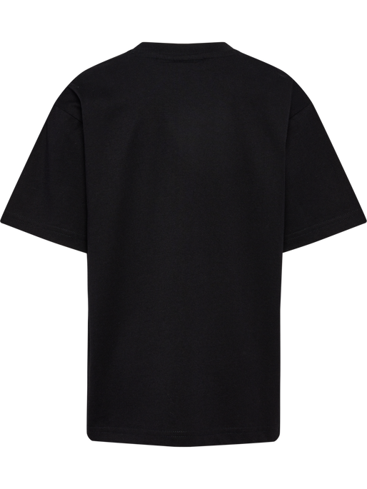 hmlJR LOOSE T-SHIRT S/S BEE, BLACK, packshot