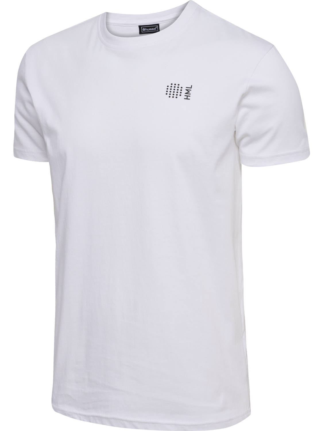 hmlCOURT COTTON T-SHIRT S/S, WHITE, packshot