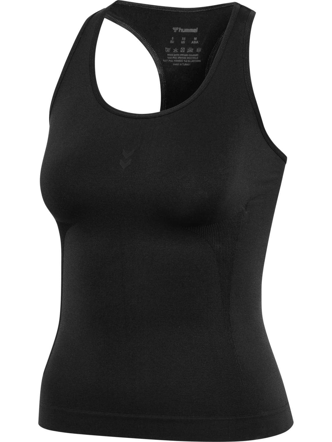 hmlFLOW TANKTOP, BLACK, packshot