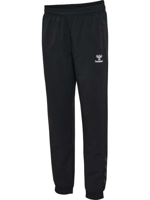 hmlTRAVEL WOVEN PANTS WOMAN, BLACK, packshot