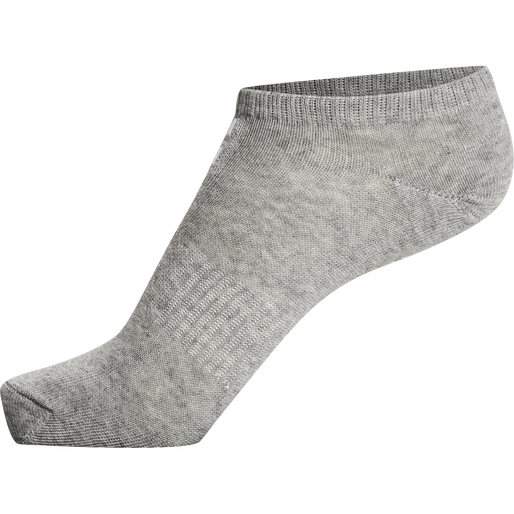 hmlCHEVRON 6-PACK ANKLE SOCKS, BLACK/WHITE/GREY, packshot