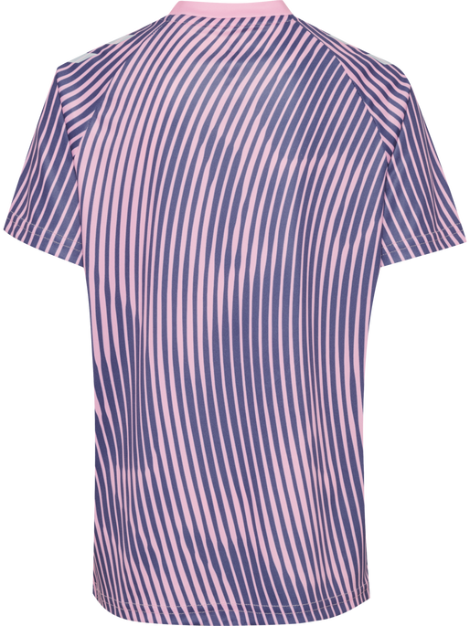 hmlJR GOAL AOP T-SHIRT S/S, PINK-A-BOO, packshot