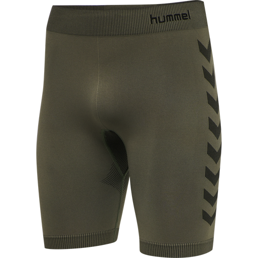 HUMMEL FIRST SEAMLESS TR SHT TIGHTS, GRAPE LEAF, packshot