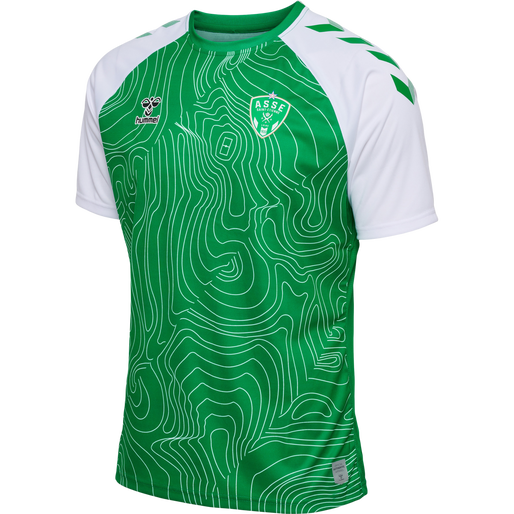 ASSE 22/23 PREGAME JERSEY S/S KIDS, 6129, packshot
