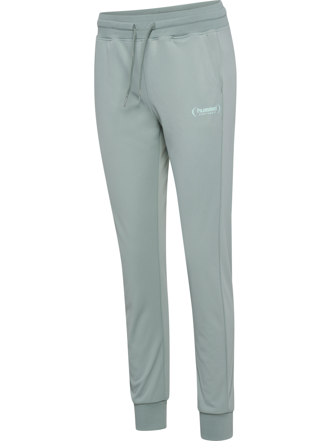 hmlPAOLA POLY  TRACKSUIT SET, CHINOIS GREEN, packshot