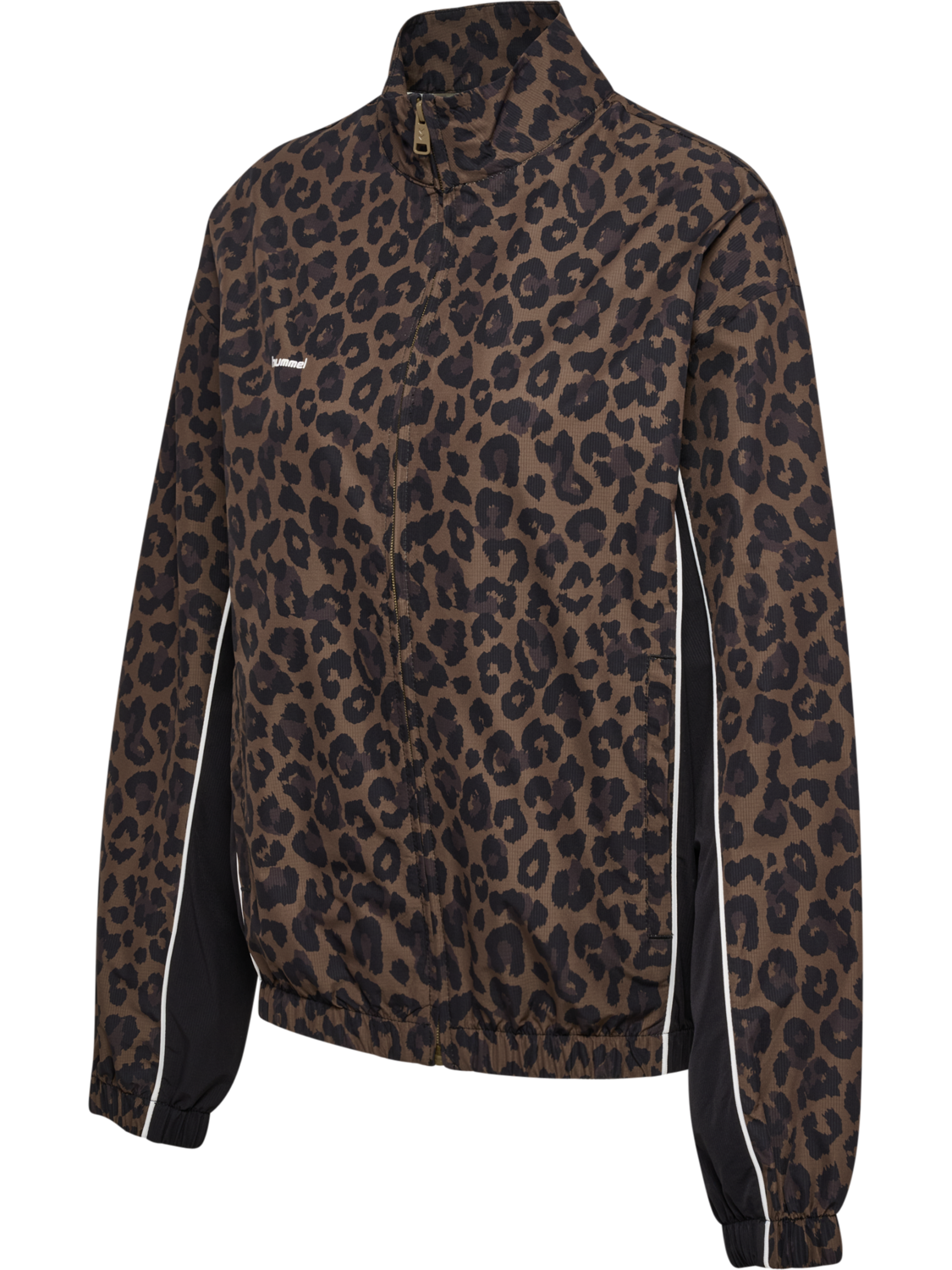 hmlI-D RIPSTOP TRACK JACKET, LEOPARD, packshot