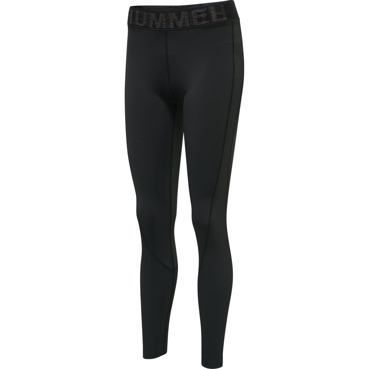 hmlJADA MID WAIST TIGHTS, BLACK, packshot