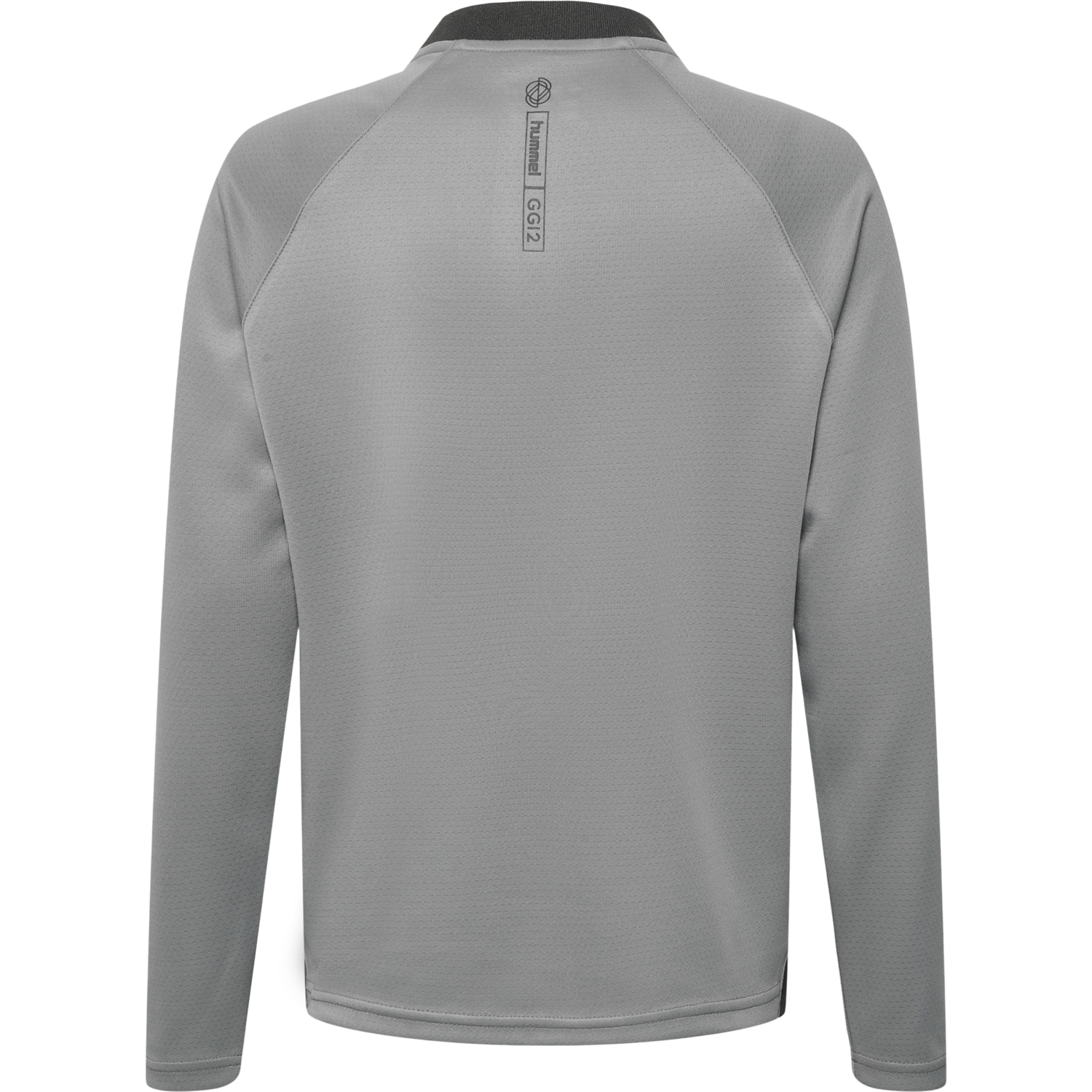 hmlGG12 ACTION HALF ZIP SWEAT KIDS, ALLOY, packshot