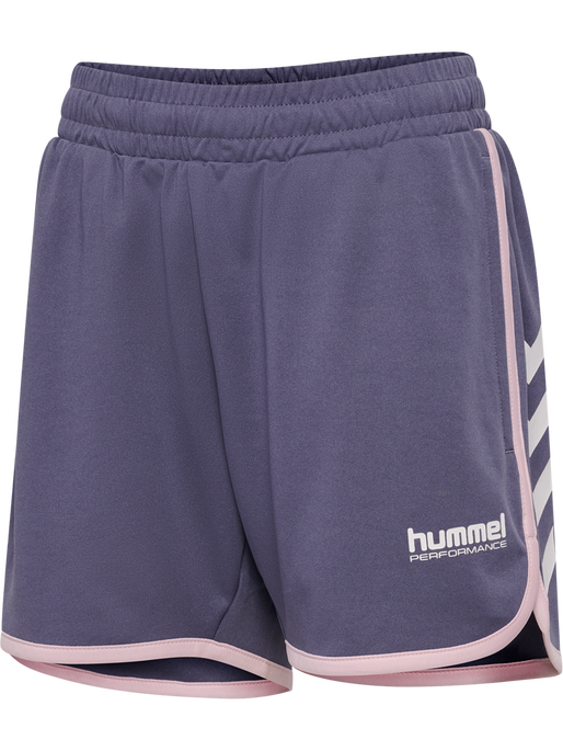 hmlJR GOAL PIPING SHORTS, HERON hmlJR GOAL PIPING SHORTS, HERON, packshot