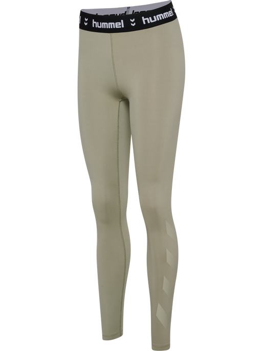 hmlPULSE MID WAIST TIGHTS, SEAGRASS, packshot