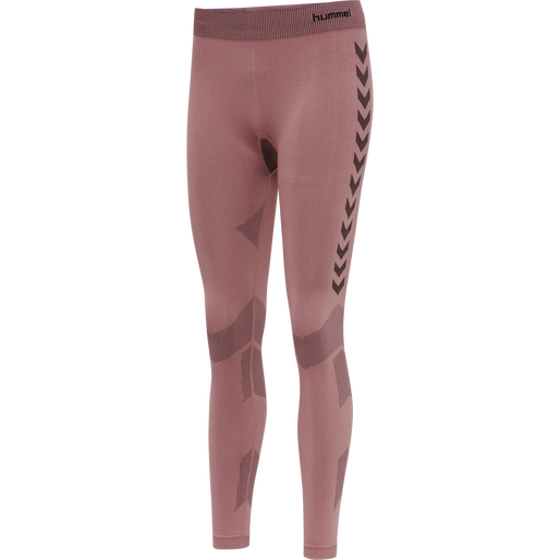 HUMMEL FIRST SEAMLESS TR TIGHTS W, DUSTY ROSE, packshot