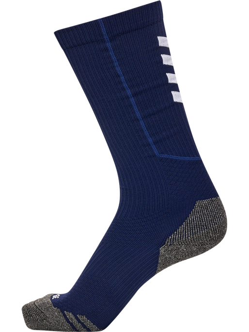 hmlPRO TRAINING SOCKS HIGH, MARINE/WHITE, packshot