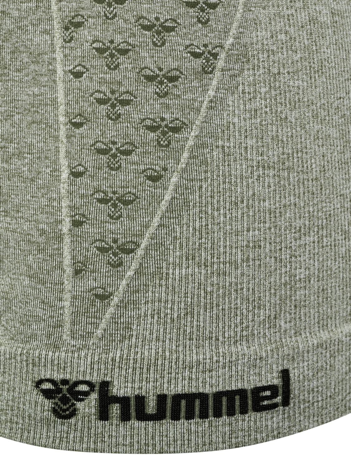 hmlCI SEAMLESS TOP, SEAGRASS MELANGE, packshot