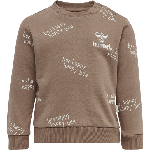 hmlDARCY SWEATSHIRT, BEAVER FUR, packshot