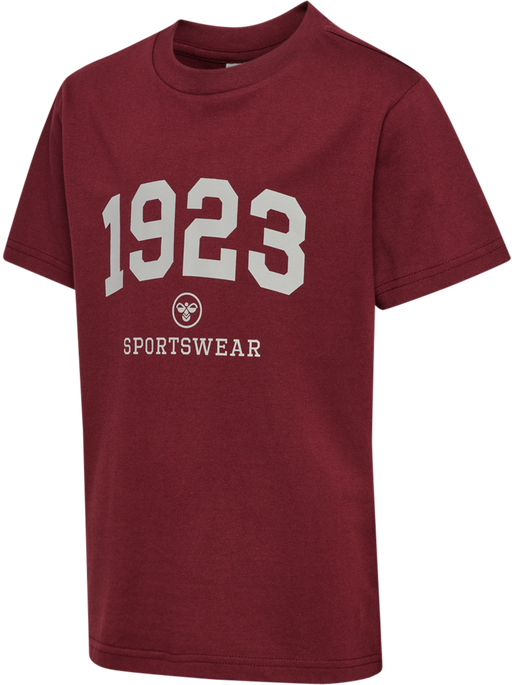 hmlJR GRAPHIC 1923 T-SHIRT S/S, CHOCOLATE TRUFFLE, packshot