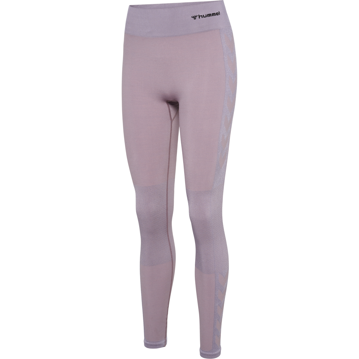 hmlCLEA SEAMLESS MID WAIST TIGHTS, NIRVANA MELANGE, packshot