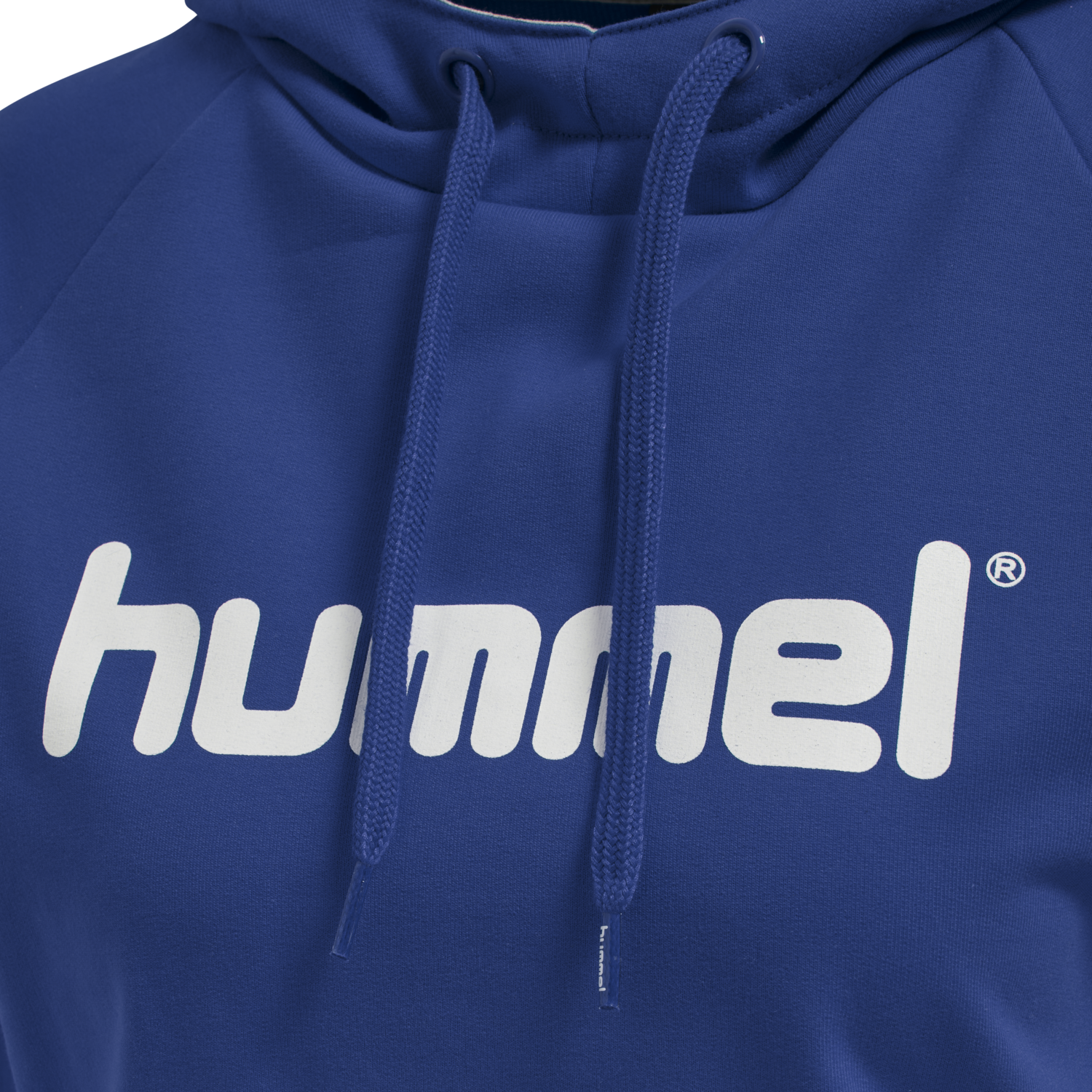 HMLGO COTTON LOGO HOODIE WOMAN, TRUE BLUE, packshot