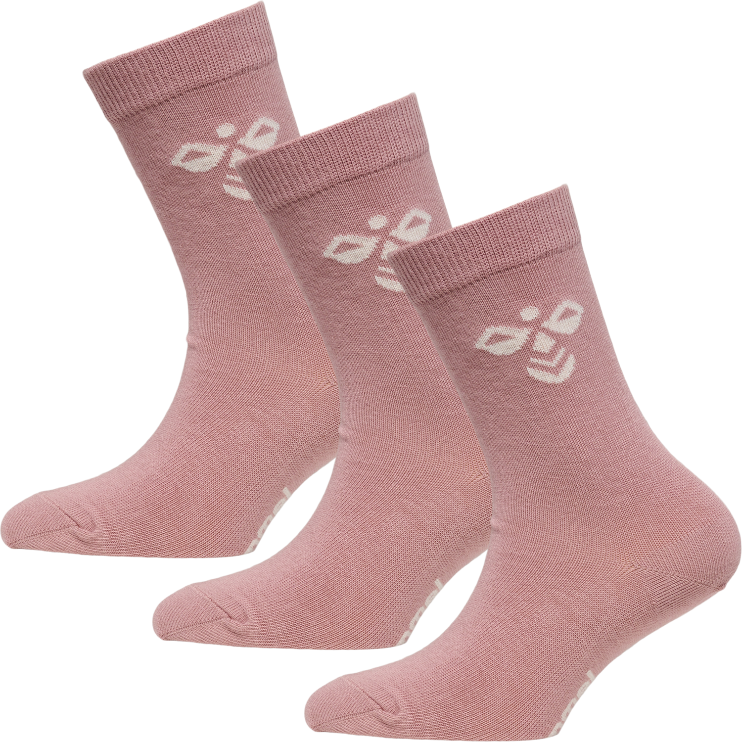 SUTTON 3-PACK SOCK, WOODROSE, packshot