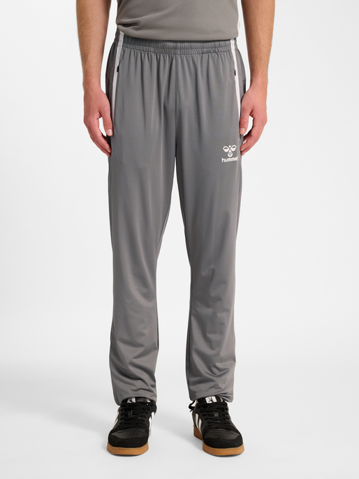hmlLEAD 2.0 TRAINING PANTS, STEEL GRAY, model