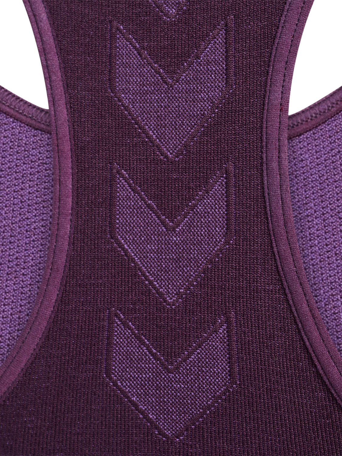 hmlTE CHRISTEL SEAMLESS SPORTS TOP, PLUM PERFECT/BELLFLOWER MELAN, packshot