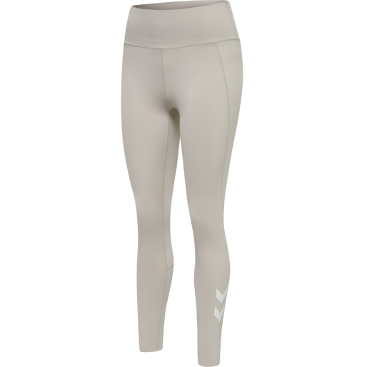 hmlMT GRACE HIGH WAIST TIGHTS, CHATEAU GRAY, packshot