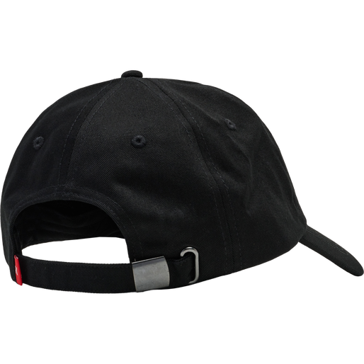 hmlLEGACY CORE BASEBALL CAP, BLACK, packshot