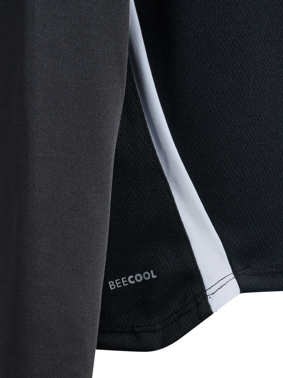 hmlLEAD 2.0 HALF ZIP KIDS, BLACK/ASPHALT, packshot