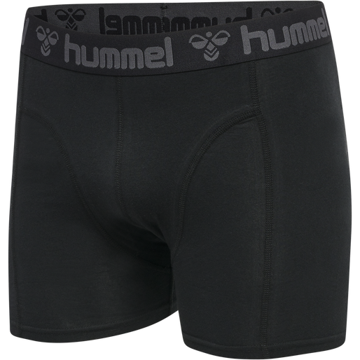 hmlMARSTON 4-PACK BOXERS, BLACK/INSIGINA BLUE, packshot