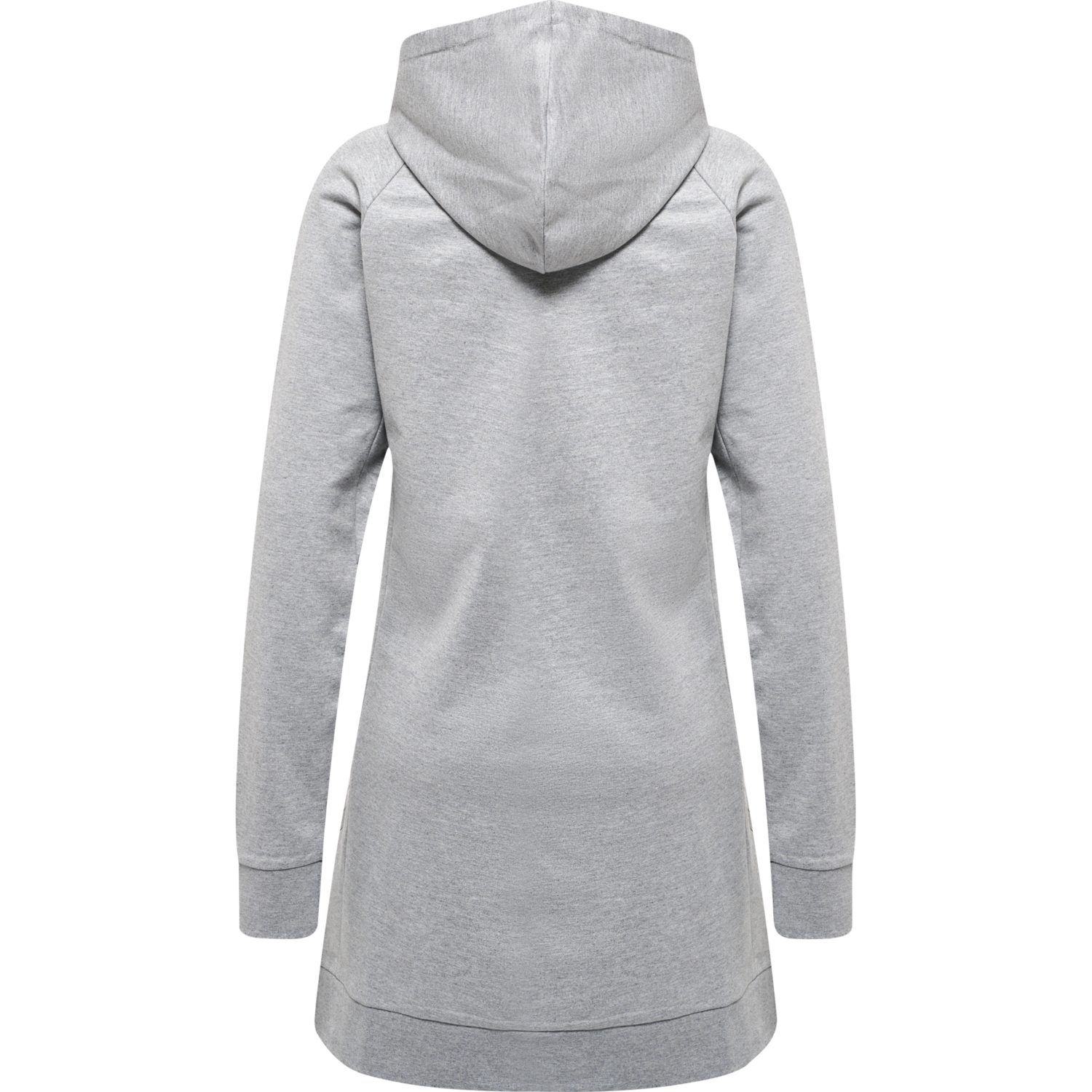 hmlMOVE GRID COTTON SWEATDRESS, GREY MELANGE, packshot