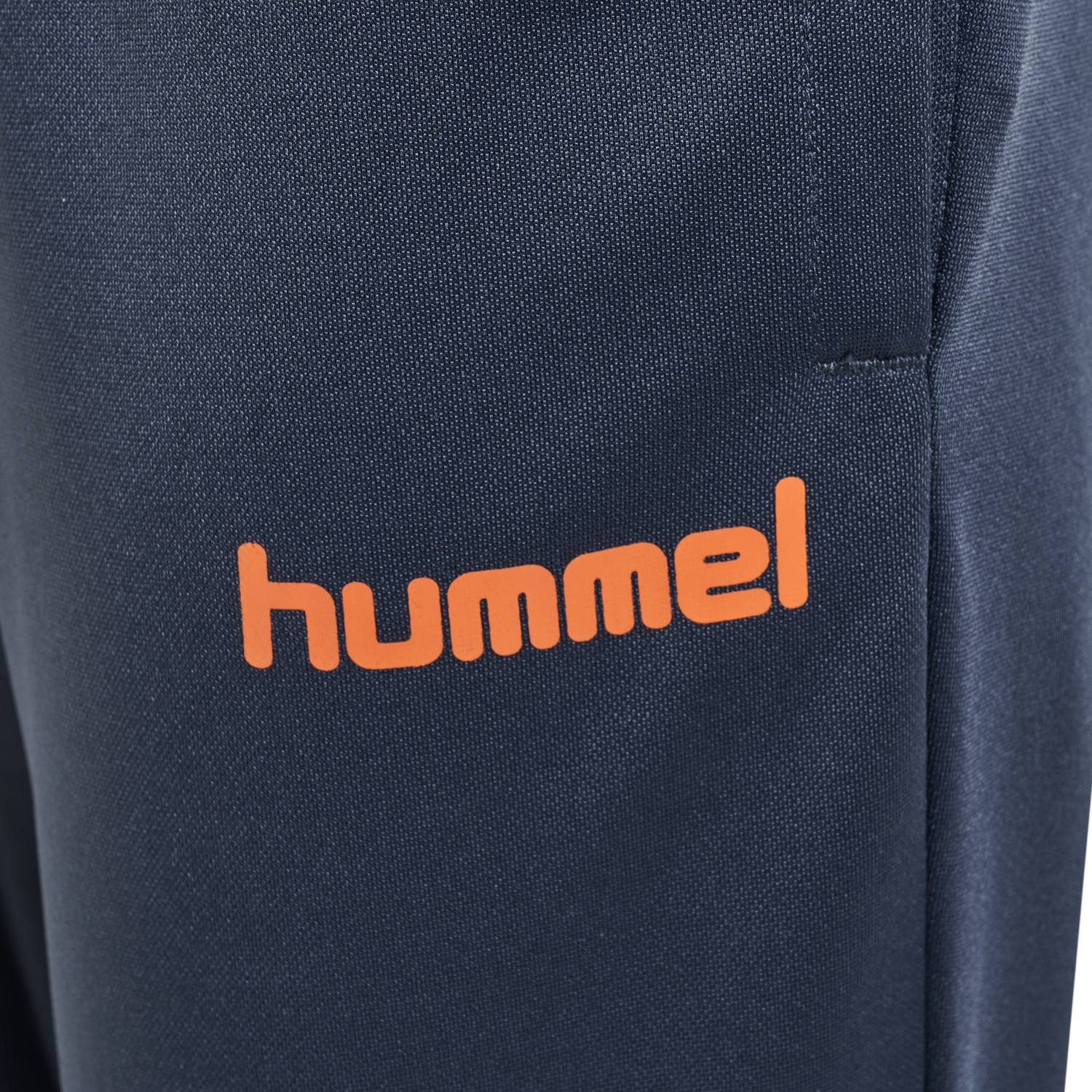 hmlPROMO KIDS POLY SUIT, NASTURTIUM/OMBRE BLUE, packshot