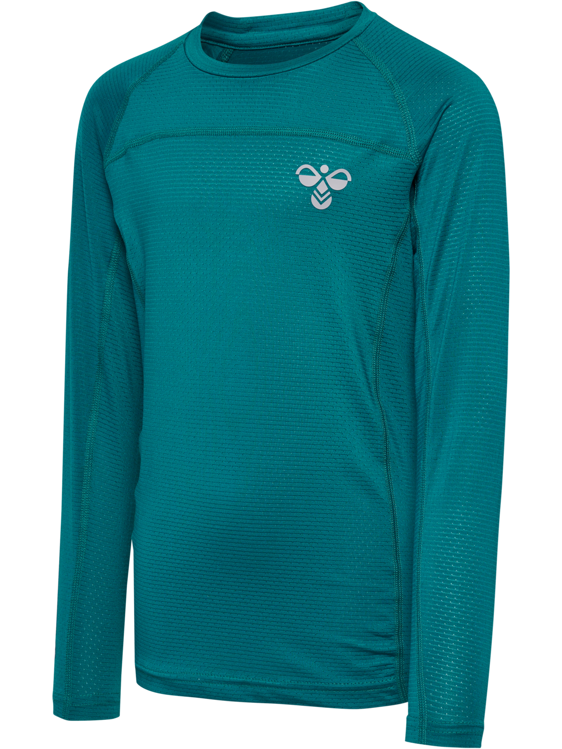 hmlGG12 TRAINING TEE L/S KIDS, DEEP LAGOON, packshot