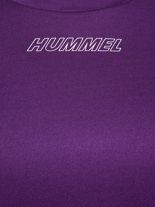 hmlTE CURVY T-SHIRT L/S PLUS, IMPERIAL PURPLE, packshot