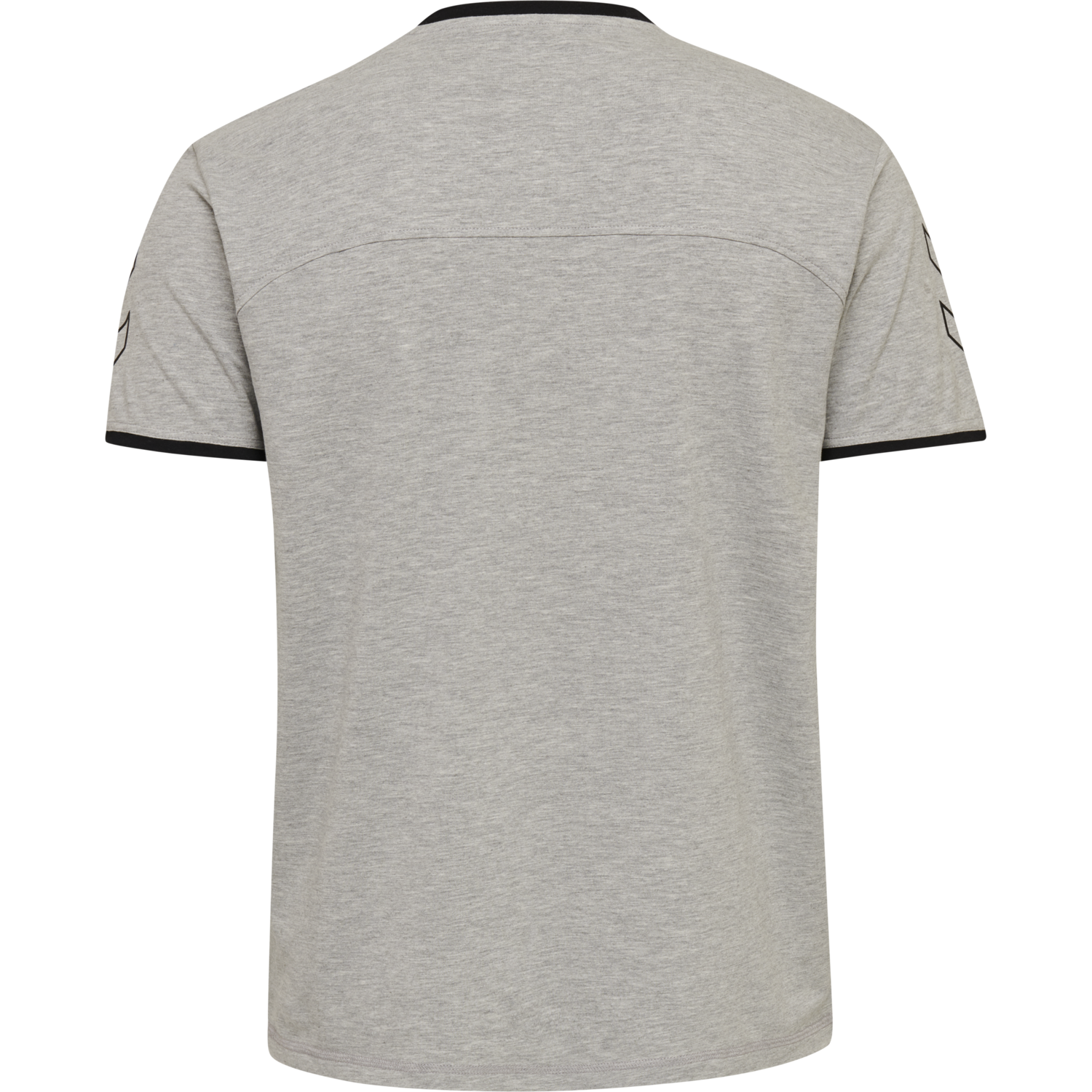 hmlCIMA T-SHIRT, GREY MELANGE, packshot