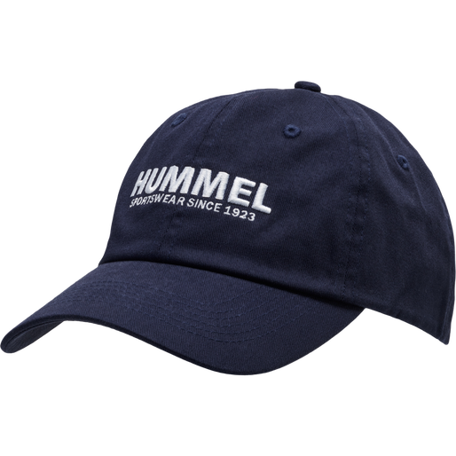 hmlLEGACY CORE BASEBALL CAP, PEACOAT, packshot