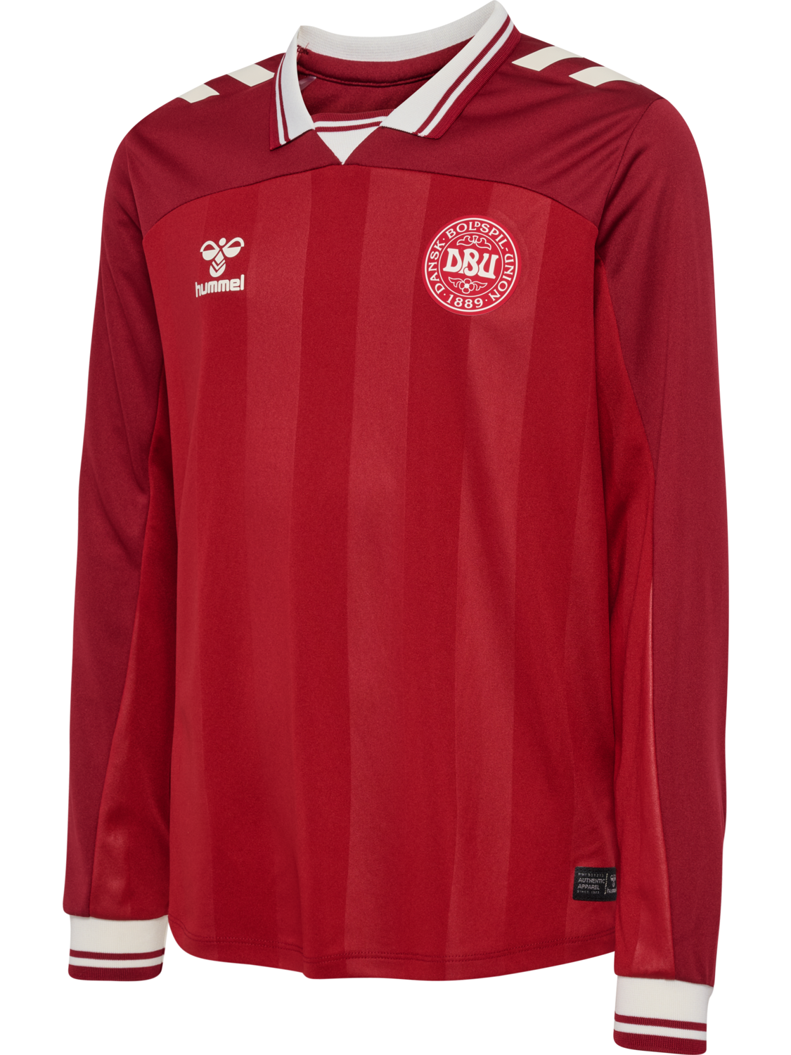 DBU WOMAN 25 HOME JERSEY L/S KIDS, CHILI PEPPER, packshot