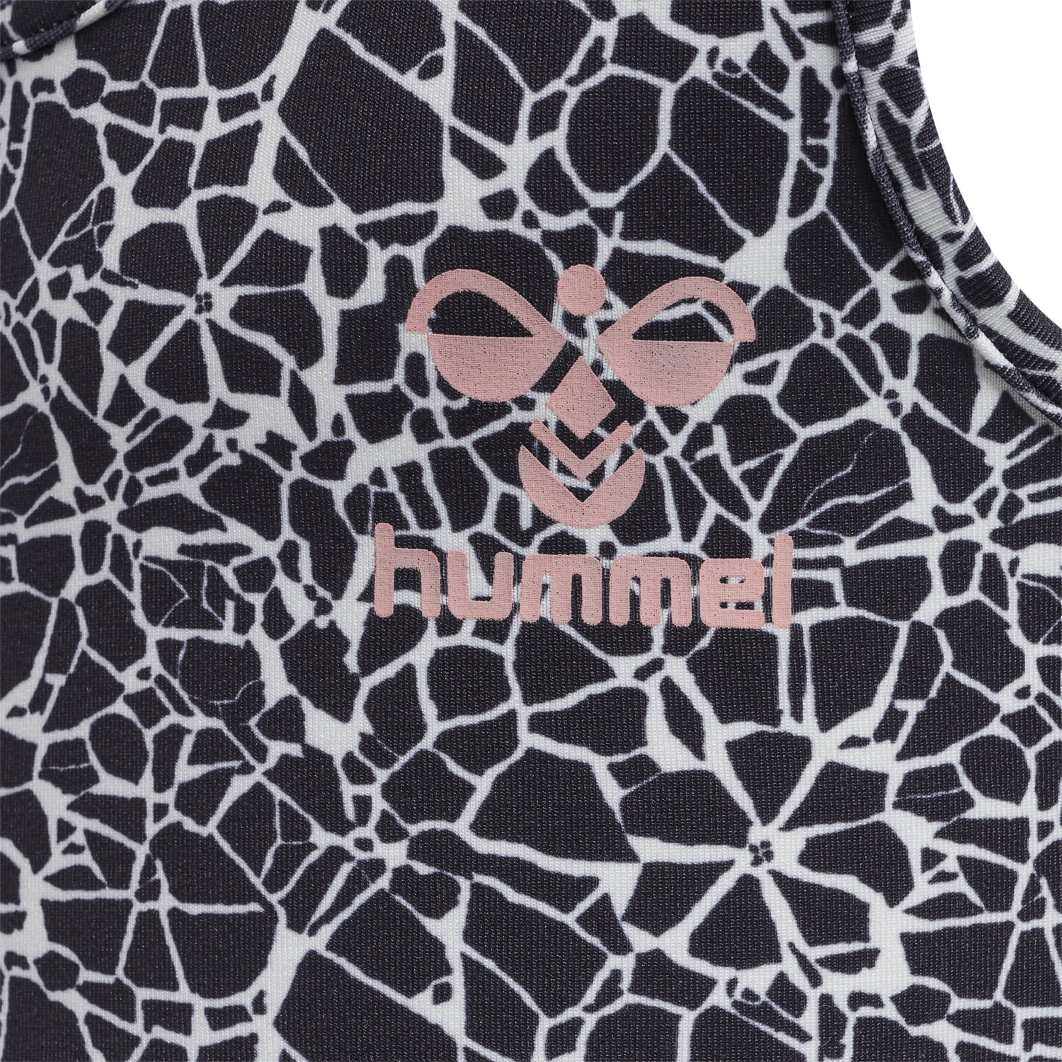 hmlMIMMI SPORTS TOP, BLACK/WHITE, packshot