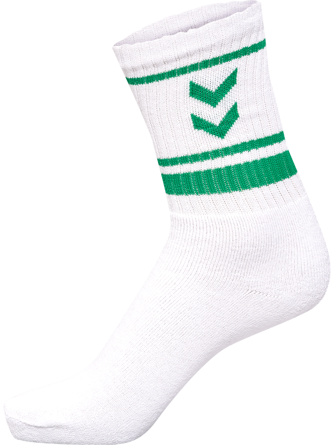 hml4 PACK TRIPLE STRIPE CREW SOCK, BLUE/RED/YELLOW/GREEN, packshot