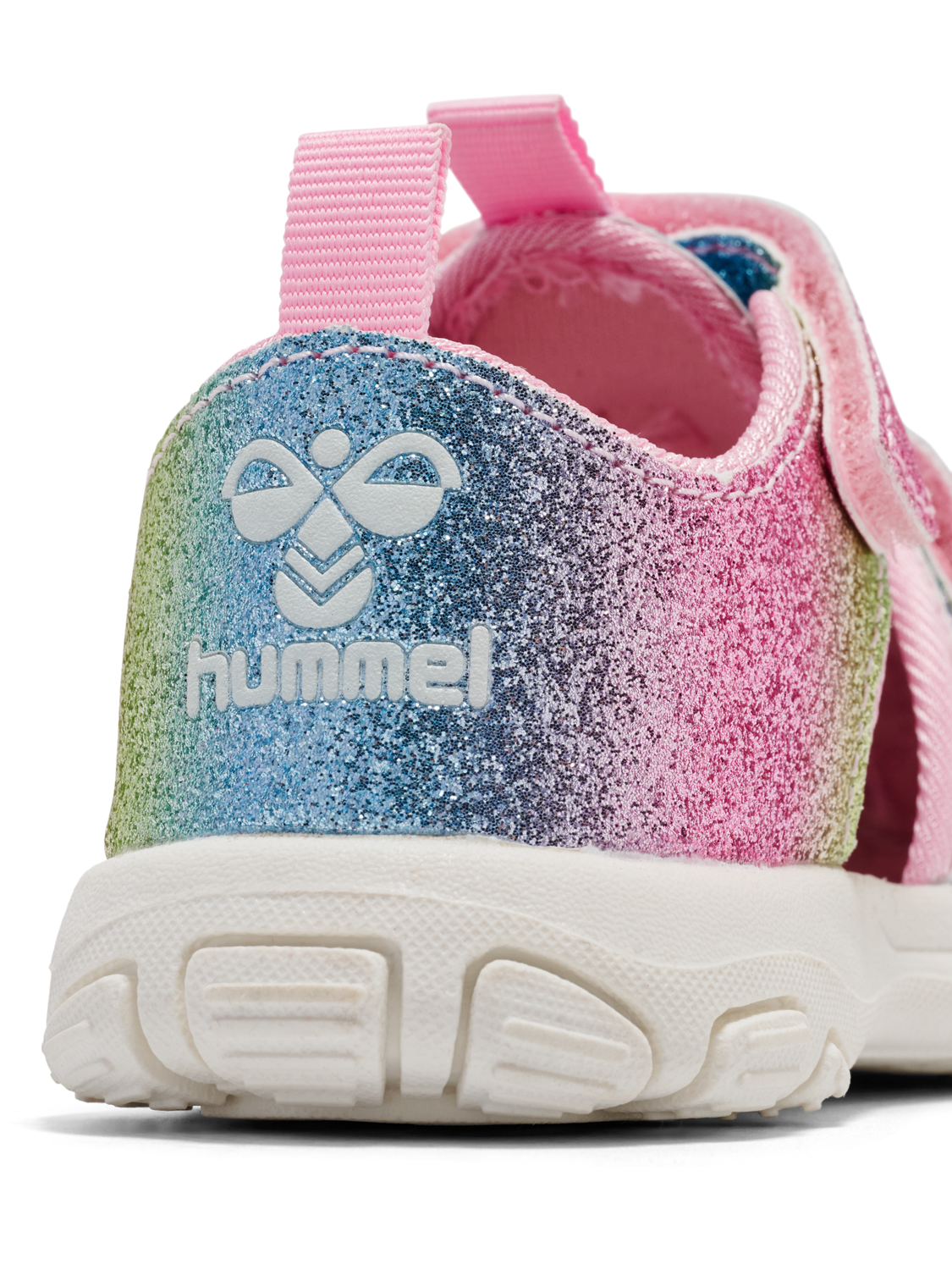 SANDAL VELCRO INFANT, WHITE/MULTICOLOR, packshot