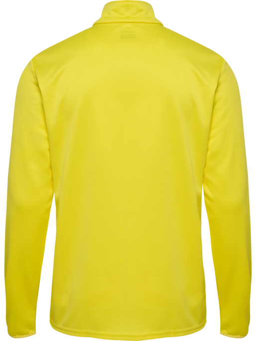 hmlESSENTIAL HALF-ZIP, BLAZING YELLOW, packshot