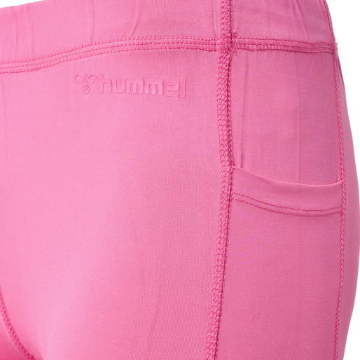 hmlMT MABLEY MID WAIST TIGHTS, AZALEA PINK, packshot
