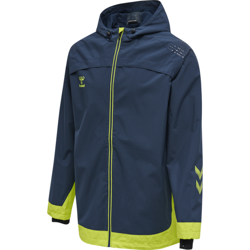 hmlLEAD ALL WEATHER JACKET , DARK DENIM, packshot